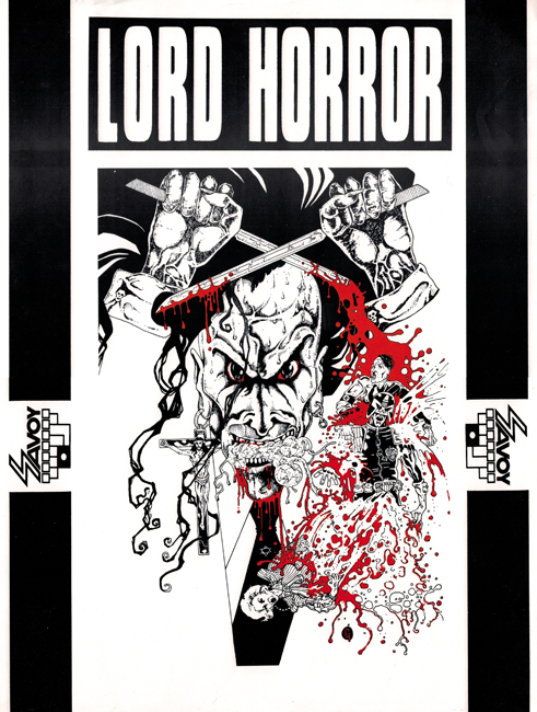 1989<b><i>        Lord Horror</I></b>, poster 2